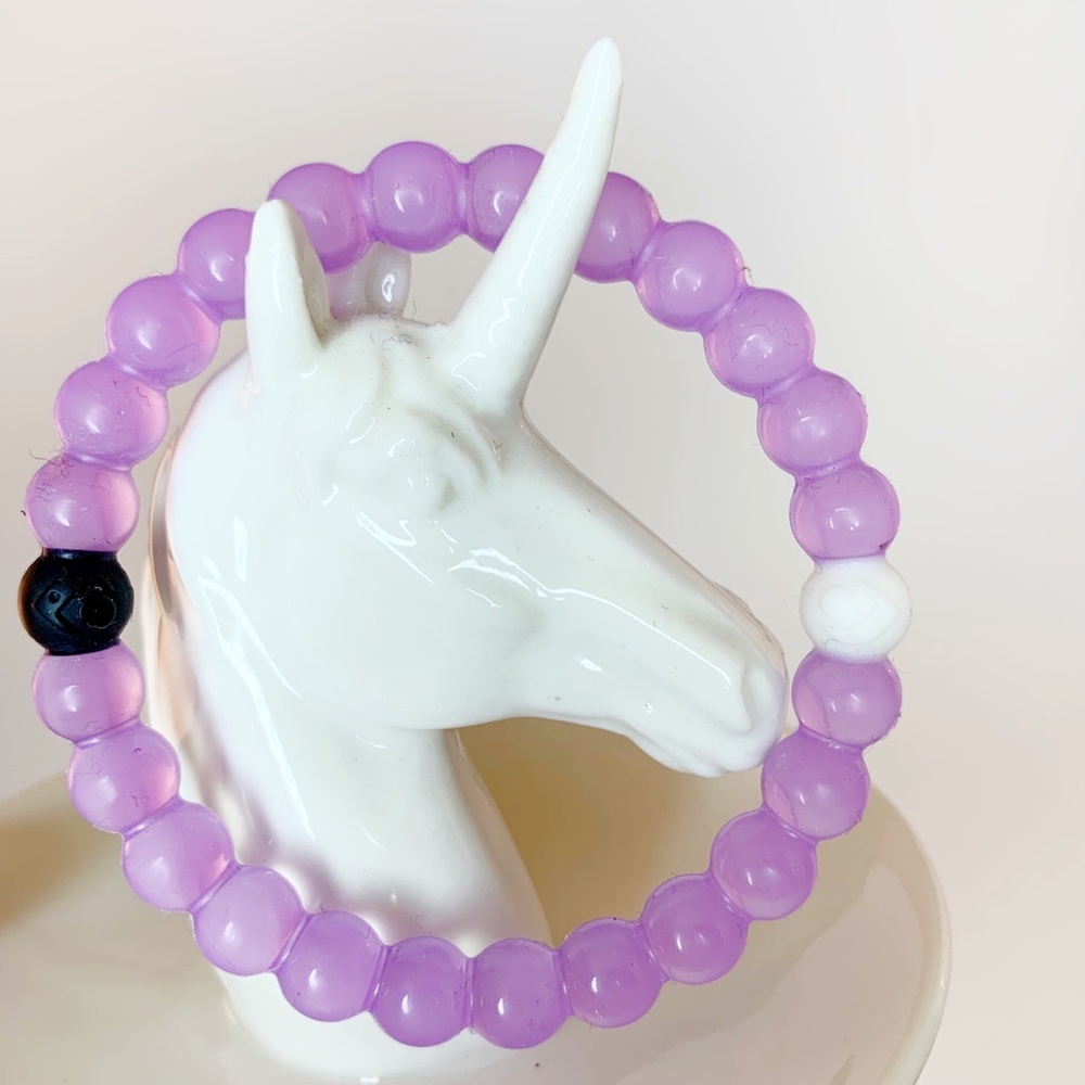 Medium Alzheimer's Lokai Purple Silicone Bracelet